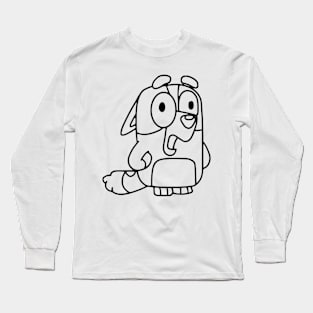 Bluey Muffin Design 7 Long Sleeve T-Shirt